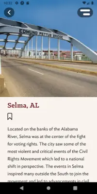 Alabama Civil Rights Trail android App screenshot 0