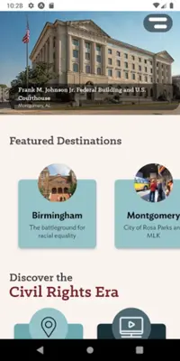 Alabama Civil Rights Trail android App screenshot 2